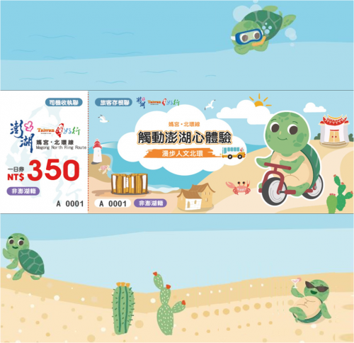 媽宮・北環線 一日券(test)